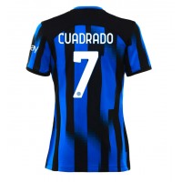 Inter Milan Juan Cuadrado #7 Hjemmebanetrøje Dame 2023-24 Kortærmet